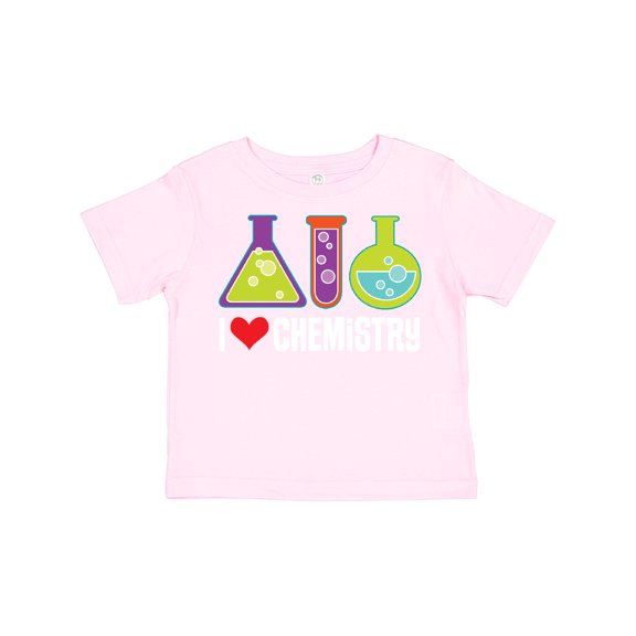 Inktastic I Love Chemistry Science Boys or Girls Toddler T-Shirt