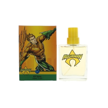 DC Aquaman Eau De Toilette Spray, 3.4 oz