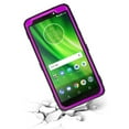 thumbnail image 4 of Goldcherry For Moto G6 Play Case,Moto E5 Case,Heavy Duty Full Body Shockproof Protective Hard Shell Cover with Swivel Belt Clip Kickstand Case Cover for Moto G6 Play (Purple), 4 of 6
