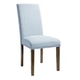 thumbnail image 2 of Side Chair with Fabric Seat and Nailhead Trim, Set of 2, Blue - Saltoro Sherpi, 2 of 5