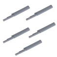 thumbnail image 1 of FUTUREORYY 5Pcs Soft Close Hinges for Cabinet Doors Grey Rectangular, 1 of 8