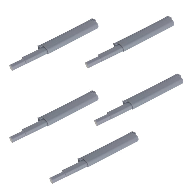 FUTUREORYY 5Pcs Soft Close Hinges for Cabinet Doors Grey Rectangular