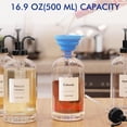 thumbnail image 2 of Coffee Syrup Dispenser Set - 4 Glass Bottles with Black Pumper and Syrup Labels - Precise Dispensing and Stylish Addition to Coffee Shop, Cafe or Home Bar, 2 of 7