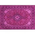 thumbnail image 1 of Ahgly Company Indoor Rectangle Medallion Pink Traditional Area Rugs, 2' x 5', 1 of 4