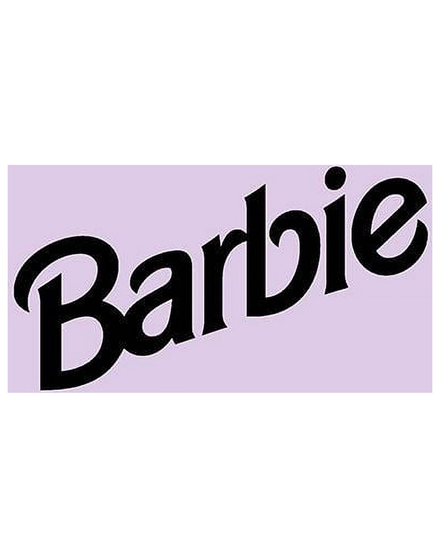 Barbie 90s Logo Removable Vinyl Wallpaper by Barbie - Lavender