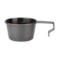 thumbnail image 1 of picnic Bowl Non-Stick Camping Cup With Handle black 200ml, 1 of 5