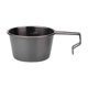 thumbnail image 1 of picnic Bowl Non-Stick Camping Cup With Handle black 200ml, 1 of 5