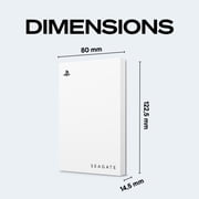 Seagate Game Drive for PS5 2TB External USB 3.0 Portable Hard Drive Officially Licensed (STLV2000302)