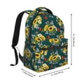 thumbnail image 2 of Pofeuu Sunflowers Print Backpack for Men and Women - Basic Bookbag Casual Daypack Backpacks for College Work Travel-One Size, 2 of 5