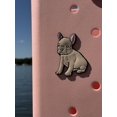 thumbnail image 2 of Frenchie Bogg Bag Charm - Adorable 3" Soft PVC Accessory for Bogg Bags, Simply Southern Totes, and More, 2 of 4