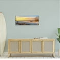 thumbnail image 2 of Stupell Industries Panoramic Coastal Beach Sunrise Photograph Gallery Wrapped Canvas Print Wall Art, Design by H.J. Herrera, 2 of 7