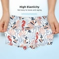 thumbnail image 3 of Yiaed Sea Horse And Corals Print Boys' Boxer Briefs Cotton Casual Stretch Comfort Boys Boxers - Kids Boxer Briefs Underwear for Boys (6-18)-Large, 3 of 5