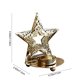 thumbnail image 3 of Christmas Candlestick Golden Iron Candlestick Ornaments Christmas Decoration Retros Candlestick Tray Decoration Supplies Suitable For Holiday Supplies, 3 of 6