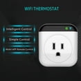 Programmable Smart Wifi Thermostat Plug Outlet Mini Temperature