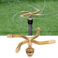 thumbnail image 1 of Xihbxyly Pulverizador Automático de Brazo, Boquilla de Riego Giratoria de Latón, Riego Eficiente de 360 Grados, Sistema de Ahorro de Agua, Ideal para Jardinería, Césped, Invernaderos, Fácil Instalaci, 1 of 3