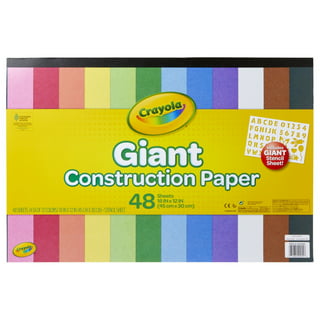 Crayola Construction Paper, 240 Count, Bulk School Supplies For