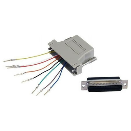 UPC: 0065030772099 | StarTech.com GC258MF DB25 to RJ45 Modular Adapter – M/F