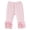Pink, variant on Girls Tulle Skirt Casual Pants for 6M-3Y, Elastic Waist Ruffle Skirted Trousers, Soft Stretchy Kids Daily Wear Pants(Purple, 12-18 Months)