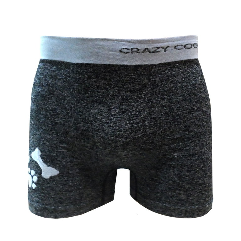 Crazy Cool Mens Comfortable Fun Nylon Seamless Short Boxer 6-Pack at   Men's Clothing store