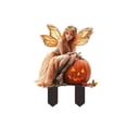 thumbnail image 2 of Holloyiver Bohemian Princess Flower Ground Plug Decoration, Fairy Princess Planter Ground Acrylic Ground Stake, Princess Pumpkin Yard Props Decoration Sign for Home Garden Patio, 2 of 7