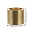 thumbnail image 2 of HONMEET 12pcs Replacement Billiard Cue Ferrules Copper Pool Ferrules for Serious Players, 2 of 7