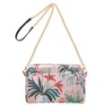 thumbnail image 2 of FORMRS Women Crossbody Purse with Chain Strap Vegan Leather Shoulder Handbag, Flowers and Leaves, 2 of 7