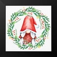 thumbnail image 2 of Allen, Kimberly 20x20 Black Modern Framed Museum Art Print Titled - Gnome Wreath 2, 2 of 5