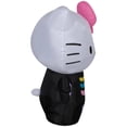thumbnail image 2 of Hello Kitty Women's Neon Skeleton Halloween Costume Inflatable - Pink Small, 2 of 3