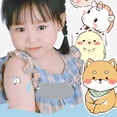 thumbnail image 6 of 120PCS Cartoon Round First Bandages Sterile Funny Kid Bandages Protect Scrapes and Cuts for Toddler Girl Boy Adult, 6 of 9