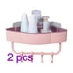 thumbnail image 1 of Estante de almacenamiento montado en la pared, baño, inodoro, esquina, ducha, estante, canasta de drenaje de cocina, con ganchos Eigraketly HA000958-04B*2, 1 of 6