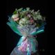 thumbnail image 3 of 80 Piezas de Papel de Celofán de 59 cm x 57 cm, Película Iridiscente, Envoltura de Regalo, Papel de Embalaje de Envoltura de Flores Arcoíris, Ven, 3 of 5