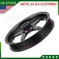 thumbnail image 5 of New Fits 98-02 LS1 Camaro / Firebird Power Steering Pump Pulley Steel 12559885, 5 of 5