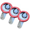 thumbnail image 1 of HEVIRGO 3 Pcs Protection d'Objectif de Caméra en Verre Trempé Anti-Empreintes Digitales Ultra-Mince pour iPhone 12 Pro/12 Pro Max/13 Pro/13 Pro Max, 1 of 10