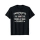 thumbnail image 2 of USA Undefeated Two Time World War Champs T-Shirt, 2 of 7