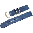 thumbnail image 1 of wonima11 Nylon Canvas Watch Strap Replacement Band for Watches Comfortable and Durable Blue Strap for Quick Release Easy Wear, 1 of 1