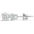 thumbnail image 3 of 1/5 Carat T.W. Diamond Stud Earrings in 14k White Gold (G-H, I2), 3 of 4
