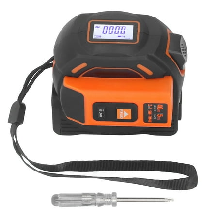 

Laser Tape Measure Handheld Infrared Distance Meter Laser Ranging Measurement Tool for Building