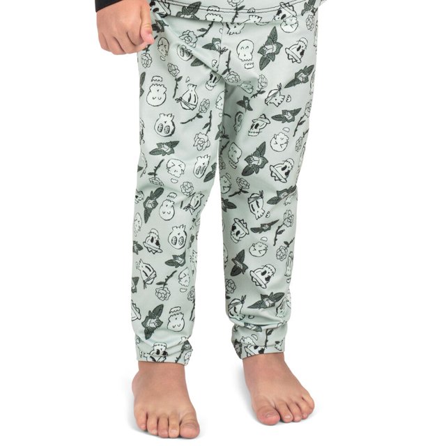 BLACKSTRAP Kid's Therma Baselayer Pant Skulls N Roses, S