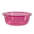 thumbnail image 2 of Partheme Highly Transparent Plastic Basin Thickened Household, Student Dormitory Kitchen Laundry Washbasin with Rounded Edges, 9x9x3in, L, 2 of 6