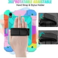 thumbnail image 5 of AVAWO Case for iPad Mini 6 / Mini 7 8.3 inch 2021 Release, Shockproof Rugged Kids Case with [360 Rotating Stand] [Hand Strap] for iPad Mini 6th/7th Gen 8.3-Cyan, 5 of 8