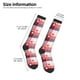 thumbnail image 2 of Balery Heart Plaid Calcetines novedosos Calcetines deportivos Calcetines hasta la rodilla Calcetines de algodón Calcetines originales y geniales, 2 of 6