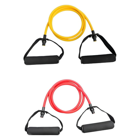 BESTSKY 2Pcs Resistance Bands,Booty Bands Resistance Bands with Handles,Strength Training Exercise Bands,Combination Style1,15Lb