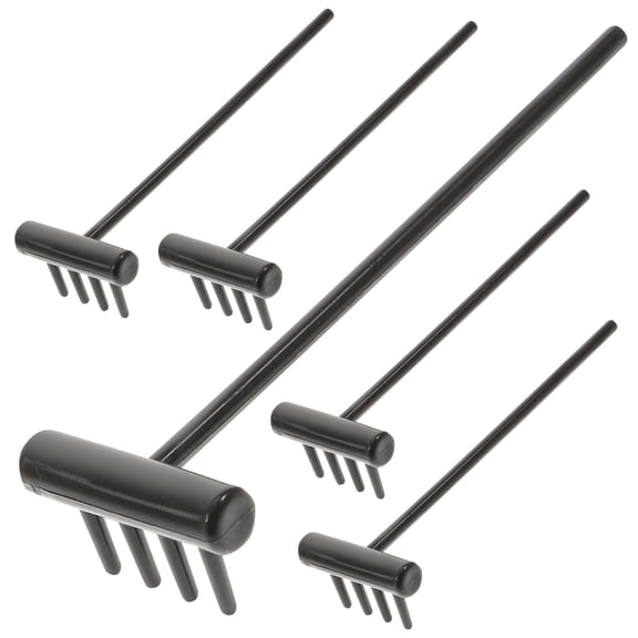 Monyance sandbox mini rake Office Decor Diy Kits Zen Garden Tools Rakes Sand Box Accessories(4.53X1.38X0.79Inches)