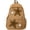 Brown, variant on Stylish Cute Simple Star Patchwork Backpack 15.7 Inch Y2K Casual Lightweight Resistant College Daypack
