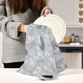 thumbnail image 6 of Kitchen Towel 28x18 Inches x6，Plate Towel, Decorative Towel, Napkin, Tea Towel Tea Towels For Kitchen Dish Cloths & Dish Towels Frozen Fallen Leaves Design, 6 of 7