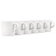 thumbnail image 1 of Juego de tazas Le Creuset London, 350 ml, gres blanco, 6 piezas, 1 of 3