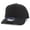 Black, variant on Classic 5 Panel Cotton Baseball Cap Hat Adjustable Snapback Hat