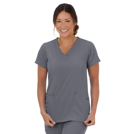 

Jockey Women s Favorite Fit V-Neck Scrub Top Style 2206