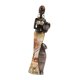 thumbnail image 5 of Estatua de mujer Tribal africana, adorno de resina, estatua decorativa Retro para mujer, decoración artesanal hecha a mano para sala de estudio y sala Estilo B, 5 of 8
