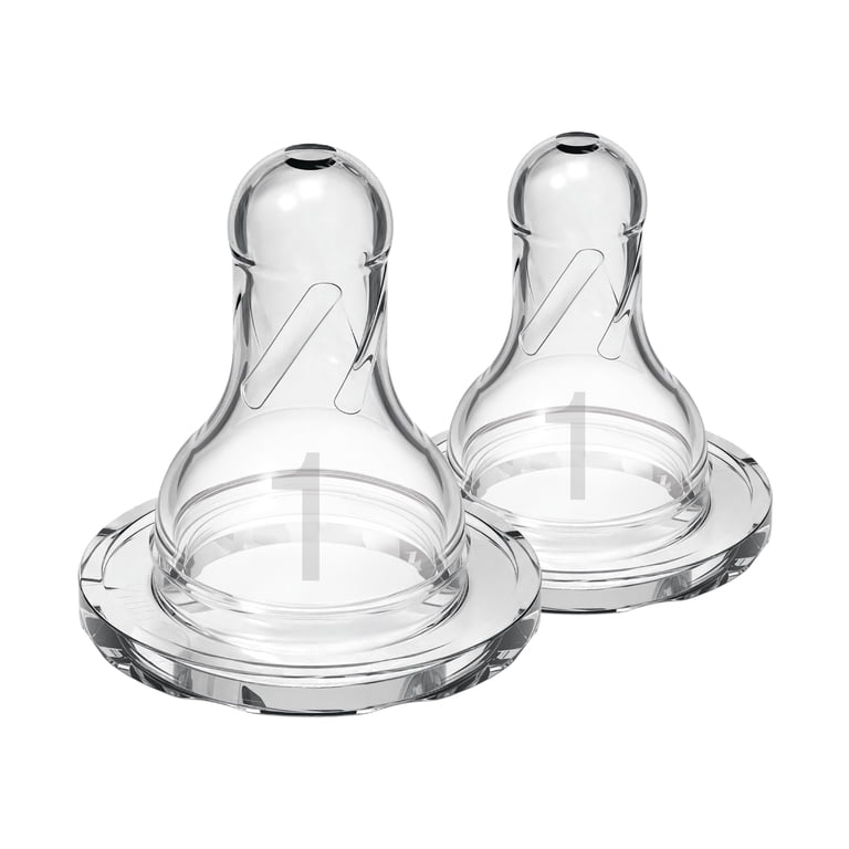 Natural Flow Slow Flow Narrow Bottle Nipples, 2-Pack photo 4
